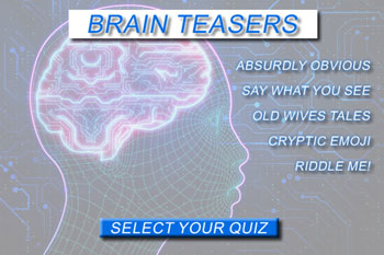Take our fun Brain Teaser quizzes