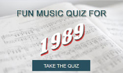 Take our fun music quiz for 1989